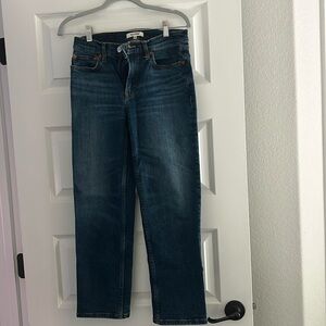 Re/done jeans worn 1x, size 26